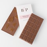 Milk Chocolate with Vanilla Toffee 100g