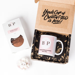 B&P Mug & Hot Chocolate Set